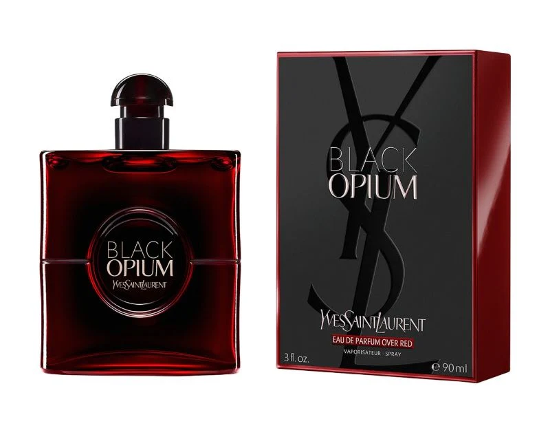 YSL Black Opium Eau De Parfum Over Red 90ML - الصورة 2